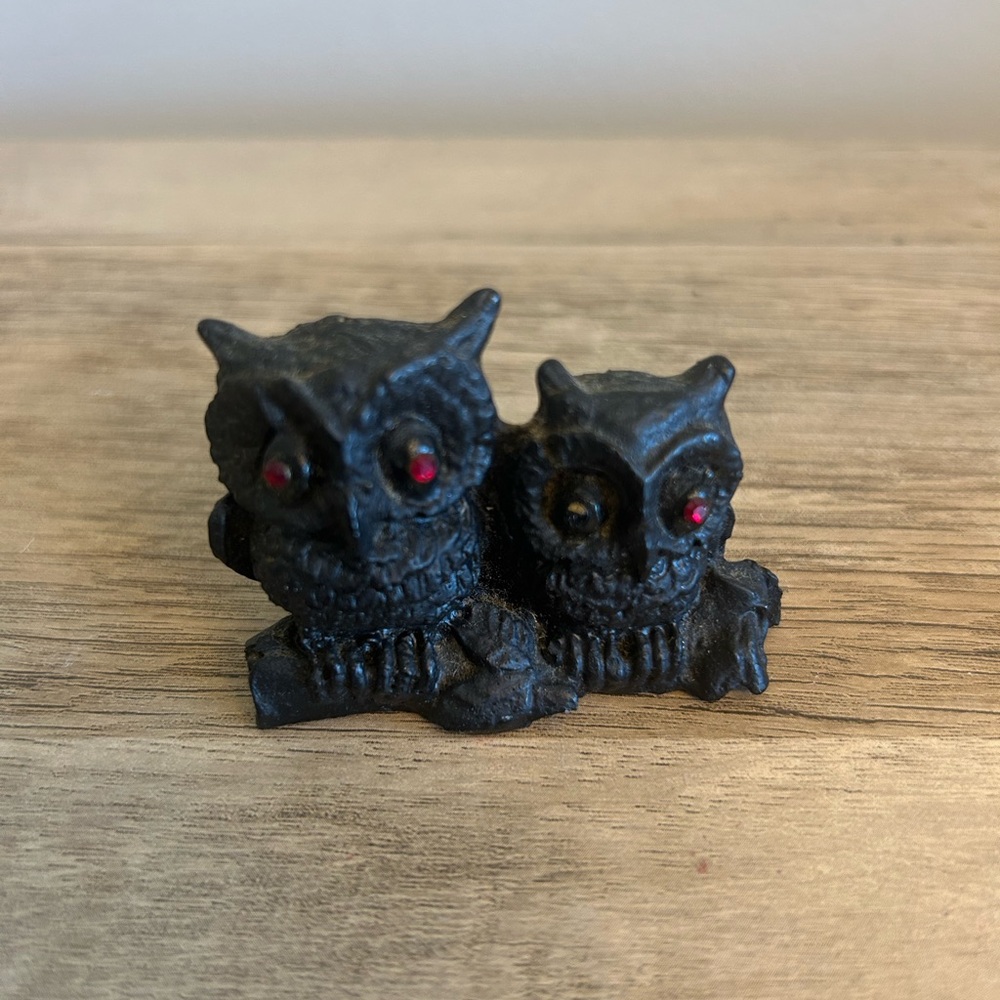 Coal Owl Figurine KY Koal Krafters‎ Appalachian Decor Mining Gift Sculpture Mini